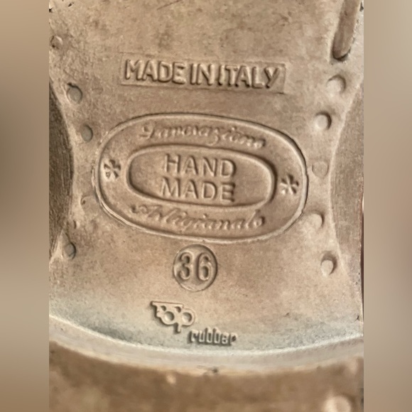 🎉HP! Italian Designer Distressed Suede Ribbon Detail Moto Boots (EUC) - Picture 5 of 9